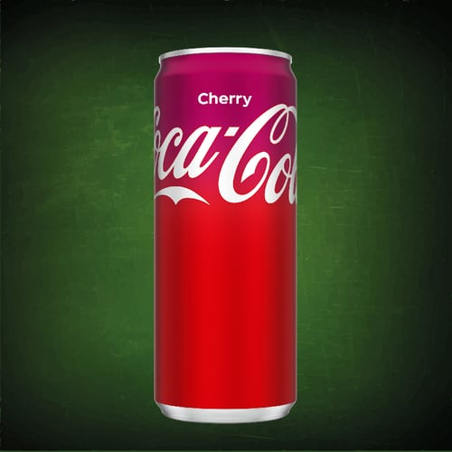 Coca cola cherry blik