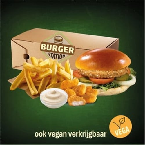 Avocado burger (vega) MENUBOX DEAL!