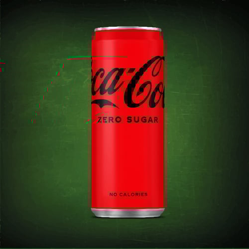 Coca cola zero blik