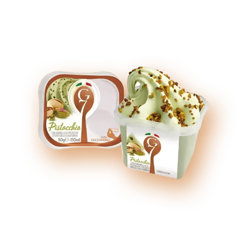 premium ice cup pistache