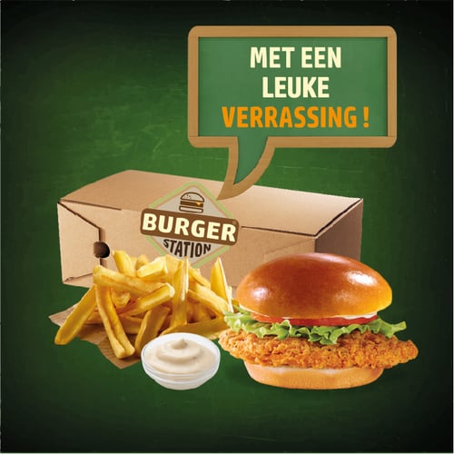 Chickenburger Kidsboxdeal 