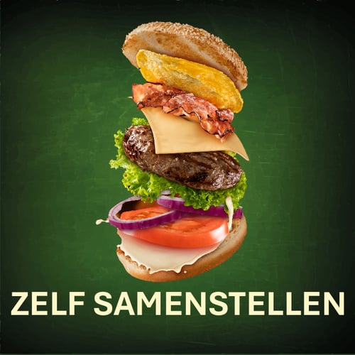 Stel je eigen burger MENUBOX DEAL samen