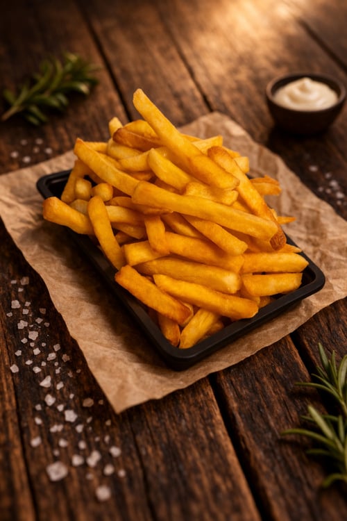 friet groot Zonder