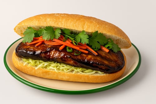 Bahn Mi: Chinese Aubergine