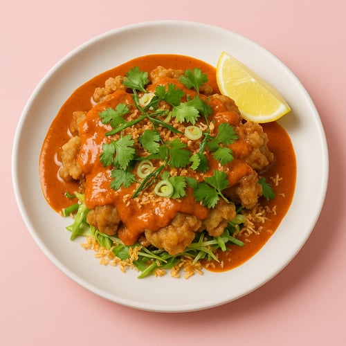 Thai red Curry Fried Chicken