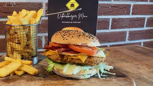 The outback chicken burger!