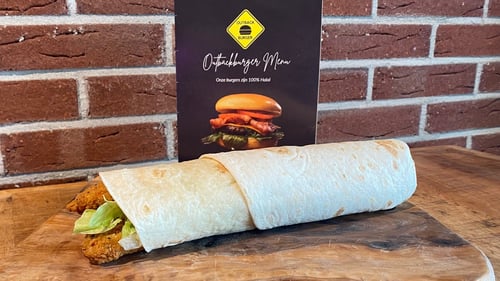 Crispey Chicken wrap