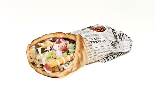 Crunchy Shrimps Gyro (Medium)