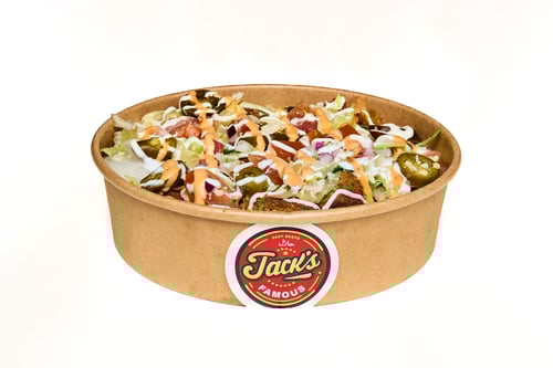 Vegan Falafel Fries (Large)