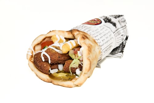 Vegan Falafel Gyro (Medium)