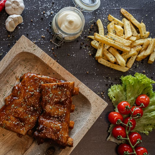 Kalf spareribs (400 gram)