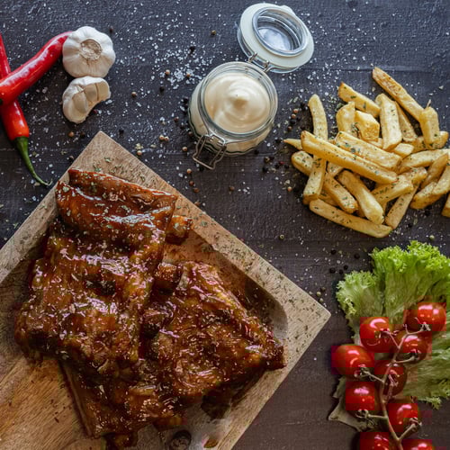 Kalf spareribs (600 gram)