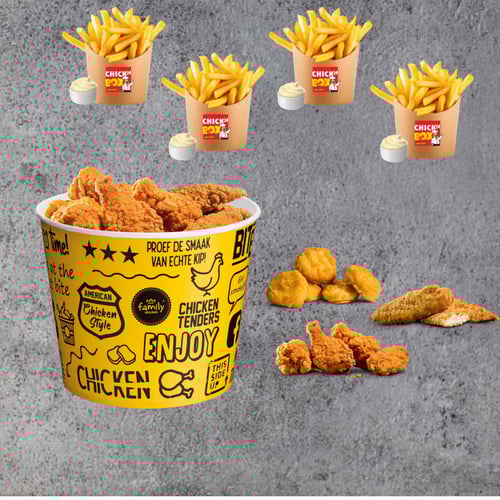 Chick'n family mix