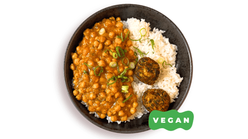 Chickpea Curry Hot Bowl