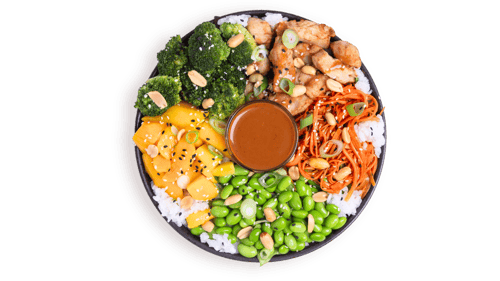 Chicken Sate Bowl