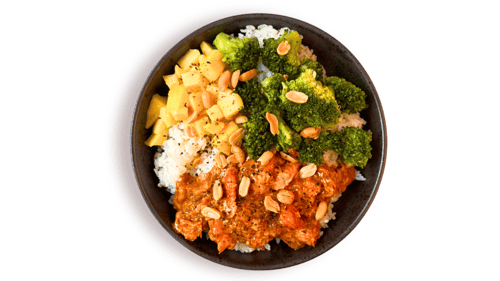 Sate Salmon Hot Bowl