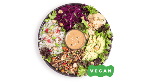 In Hummus we Trust Salad