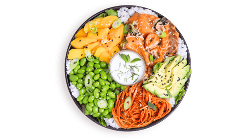 Salmon Avocado Bowl