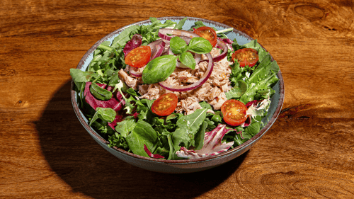 INSALATA RUCOLA E TONNO