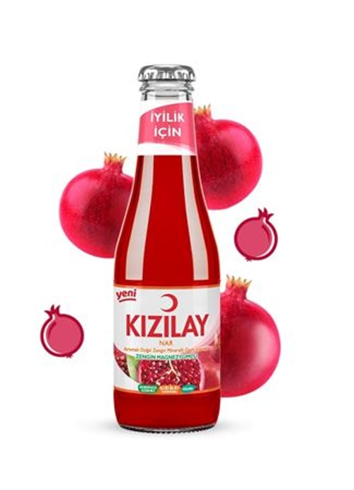 Kizilay bruisend mineraalwater granaatappel