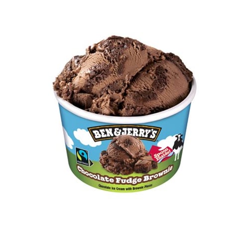 Ben en Jerry's chocolate fudge brownie