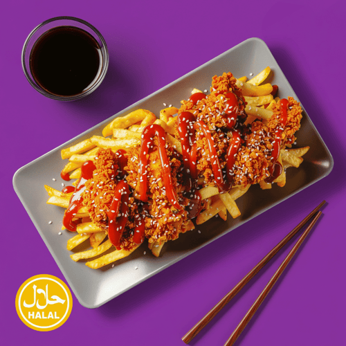 Korean Style Loaded Fries