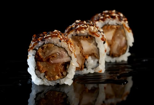 Inside Out Crispy Chicken Erdnuss