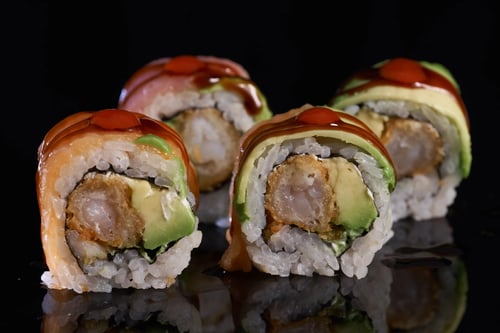 California Rainbow Roll