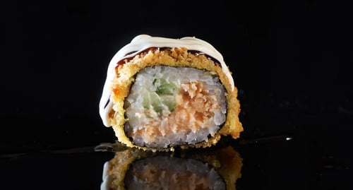 Tempura Crispy Lachs Roll