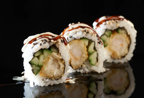 Inside Out Ebi Tempura Roll