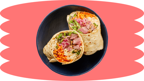 Fresh Asian Burrito Beef