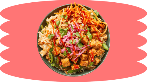 Fresh Asian Bowl Tempeh
