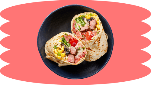 Classic Latin Burrito Beef
