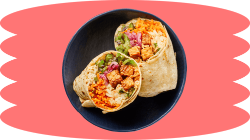 Fresh Asian Burrito Tempeh