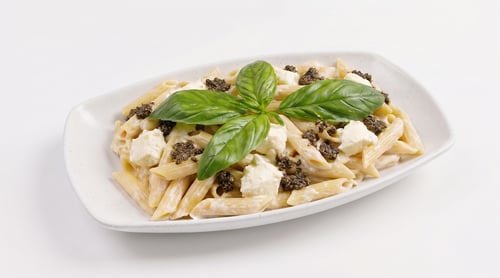 Penne Mascarpone und Pesto