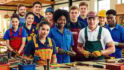 Lehrling/Schüler Menü