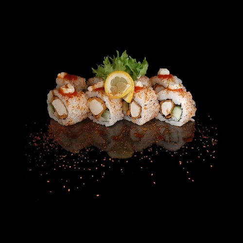 Crispy Vegan Ebi Fry Lemon