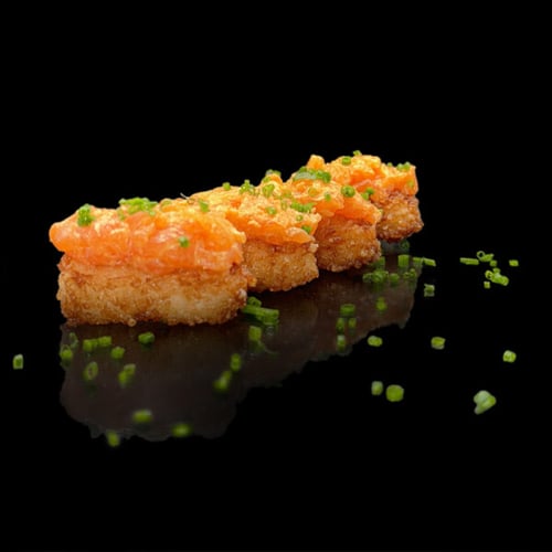 Crispy Rice Zalm