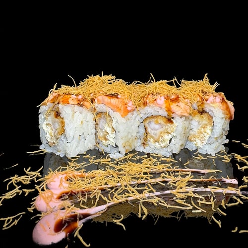flamed ebi cheesy roll