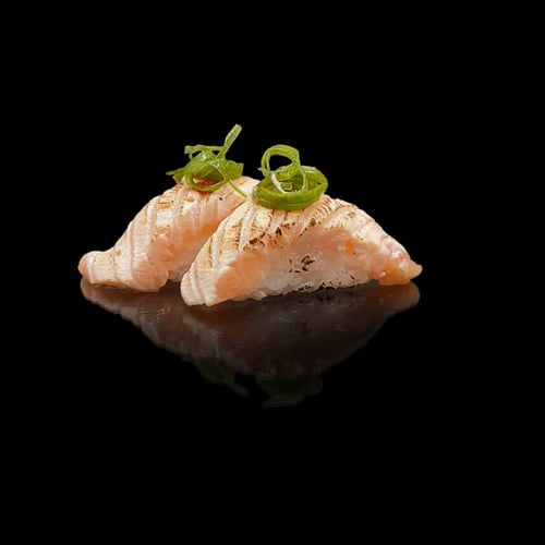 Nigiri Flamed Zalm
