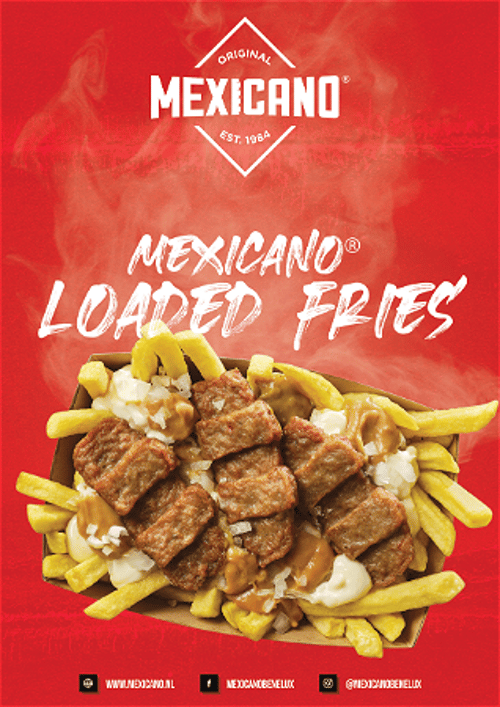 Loaded fries mini mexicano oorlog