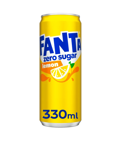 Fanta Lemon zero sugar 330ml