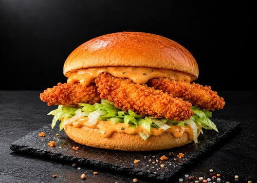Chicken Tender Burger