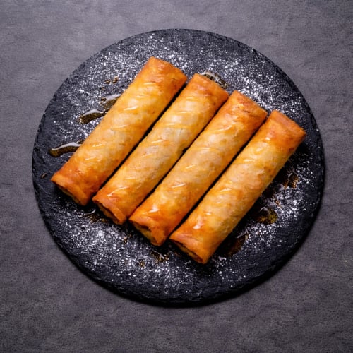 Banane Frühlingsrollen