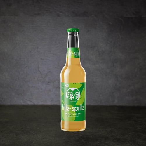 Fritz-Spritz Bio-Apfelshorle 0,33 l