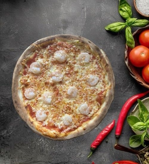 Pizza Gamberetti