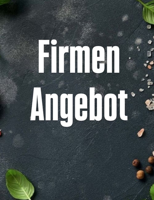 Firmen Angebot
