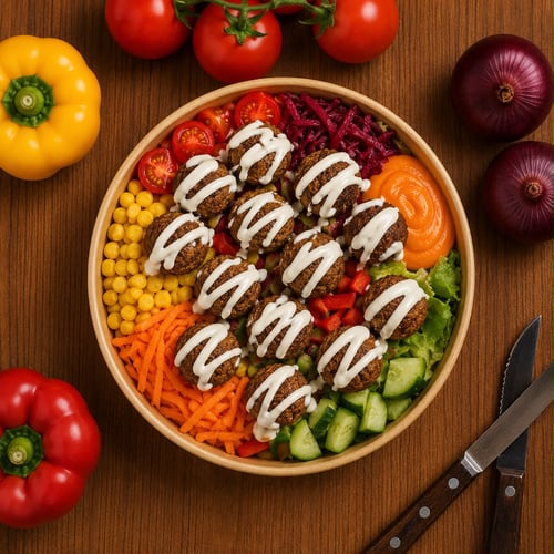41-Falafelbällchen Bowl