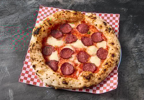 Pizza All In Salami