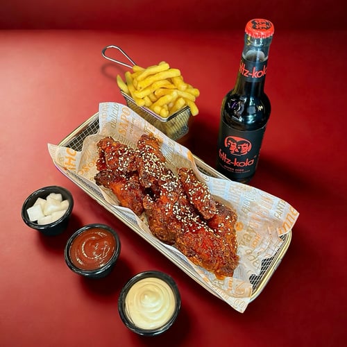 K-Pop Style Wings  9 Stück Menü